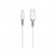 Дата кабель USB 2.0 AM to Lightning 1.0m PD-B51i White Proda (PD-B51i-WH)