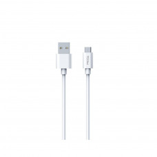 Дата кабель USB 2.0 AM to Micro 5P 2.4A white Proda (PD-B72m-WHT)