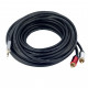 Кабель мультимедійний Jack 3.5mm M to 2xRCA 10.0m ProfCable (ProfCable1-1000)