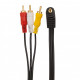 Кабель мультимедійний Jack 3.5mm M to 3xRCA 1.5m ProfCable (ProfCable6-150)