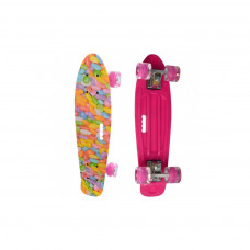 Скейтборд дитячий Profi пенні-борд (MS 0749-7 pink)