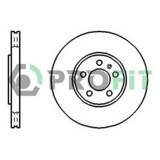 Гальмівний диск Profit 5010-1221
