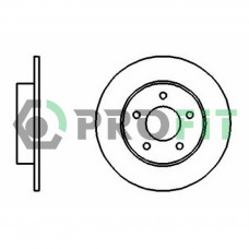 Гальмівний диск Profit 5010-1383