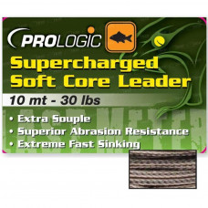 Повідковий матеріал Prologic Supercharged Soft Core Leader 5m 50lbs Camo Silt (1846.02.04)
