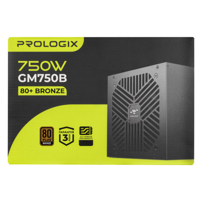 Блок живлення Prologix 750W (GM750B 750W 80+ Bronze)