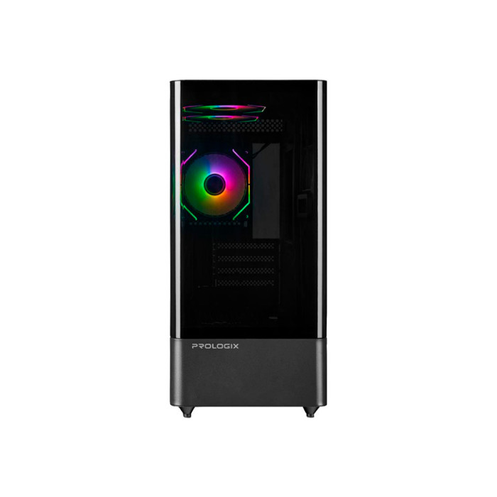 Корпус для ПК Prologix Lumi GM-01AB Glass Black