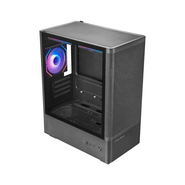 Корпус для ПК Prologix Lumi GM-01MAB Mesh Black