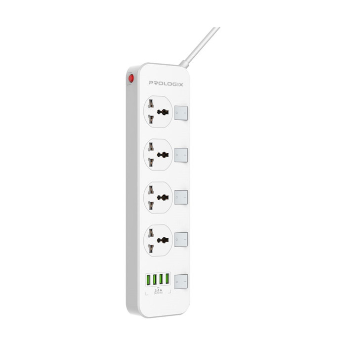 Мережевий фільтр живлення Prologix Premium PR-SC4408W (PR-SC4408W)