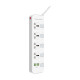 Мережевий фільтр живлення Prologix Premium PR-SC4408W (PR-SC4408W)