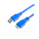 Дата кабель USB 3.0 AM to Micro B 0.5m Prologix (PR-USB-P-12-30-05m)