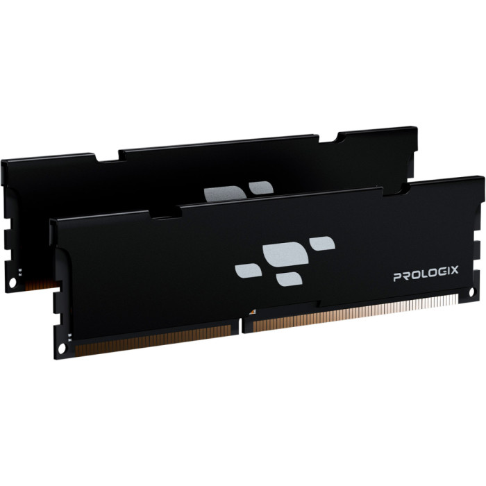 Модуль пам'яті для комп'ютера DDR5 32GB (2x16GB) 5600 MHz Black Prologix (PRO32GB5600B5K)