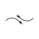 Дата кабель USB-C to USB-C 2.0m 60W PD EcoLine-CC200 black Promate (ecoline-cc200.black)