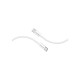 Дата кабель USB-C to USB-C 2.0m 60W PD EcoLine-CC200 white Promate (ecoline-cc200.white)