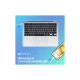 Дата кабель USB-C to USB-C 2.0m 60W PD EcoLine-CC200 white Promate (ecoline-cc200.white)