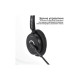 Навушники Promate Engage Black (engage.black)