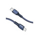 Дата кабель USB-C to USB-C 1.2m 60W PD FletchLink-CC blue Promate (fletchlink-cc.blue)