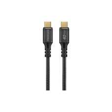 Дата кабель USB-C to USB-C 1.0m Promate (powerbolt240-1m.black)