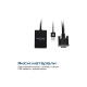 Кабель мультимедійний HDMI M to HDMI M V2.0 5.0m 90° corner Promate (prolink4k1-500.black)