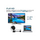 Кабель мультимедійний HDMI M to HDMI M V2.0 5.0m 90° corner Promate (prolink4k1-500.black)
