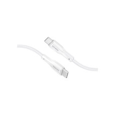 Дата кабель USB-C to USB-C 2.0m 3A xCord-CC200 white Promate (xcord-cc200.white)