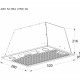 Витяжка кухонна Pyramida ABH 52 PBA (1150) BL