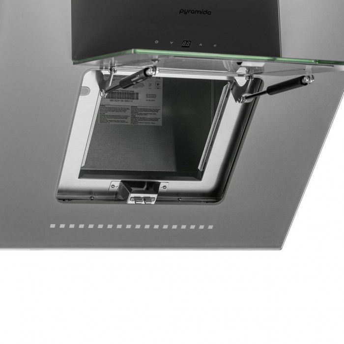 Витяжка кухонна Pyramida HES 30 (D-600 MM) GRAY /AJ