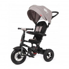 Дитячий велосипед QPlay RITO Rubber складаний триколісний Grey (S380-2GreyRubber)