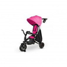 Дитячий велосипед QPlay Nova+ Rubber Flora (S700FloralPink+Rubber)