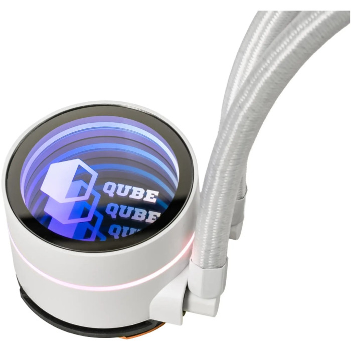 Система рідинного охолодження Qube ZT-240 white