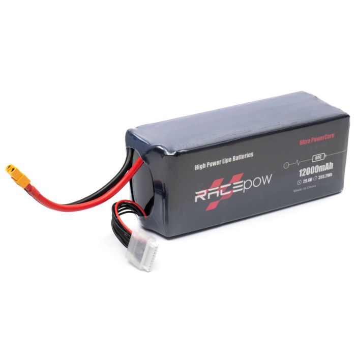 Акумуляторний блок RacePow 12000mAh 8S 60C (12000mAh-8S-60C)