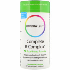 Вітамін Rainbow Light B-Комплекс, Complete B-Complex, 90 таблеток (RLT-10031)