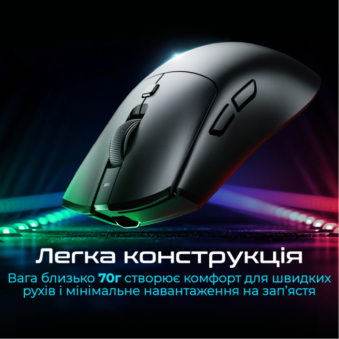 Мишка RAWM SA-MH01 Wireless/Bluetooth Red (SA-MH01.red)