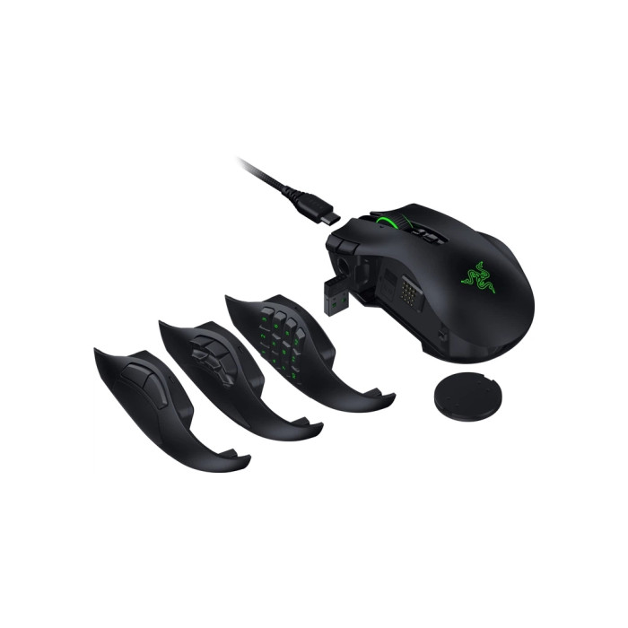 Мишка Razer Naga V3 Pro Wireless/Bluetooth/USB Black (RZ01-05660100-R3G1)