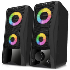 Акустична система REAL-EL S-107 USB Black (EL121100017)