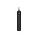 Мережевий фільтр живлення REAL-EL RS-PROTECT M 10m, black (EL122300037)