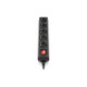 Мережевий фільтр живлення REAL-EL RS-PROTECT M 10m, black (EL122300037)