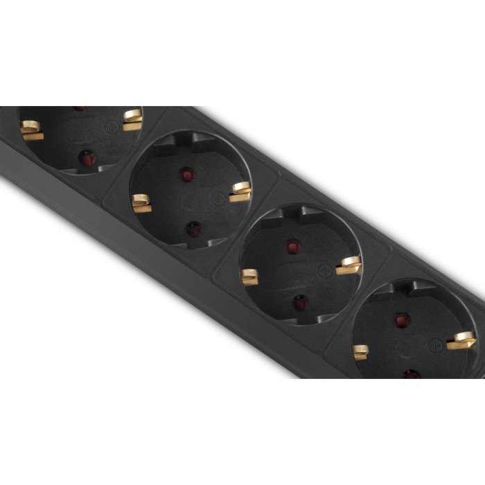 Мережевий фільтр живлення REAL-EL RS-PROTECT 605 3m, black (EL122300041)