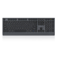 Клавіатура REAL-EL RK-715W Wireless/Bluetooth Black/Gray (EL123100051)