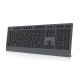 Клавіатура REAL-EL RK-715W Wireless/Bluetooth Black/Gray (EL123100051)