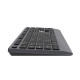 Клавіатура REAL-EL RK-715W Wireless/Bluetooth Black/Gray (EL123100051)