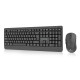 Комплект REAL-EL KIT-555W Wireless Black (EL123100056)
