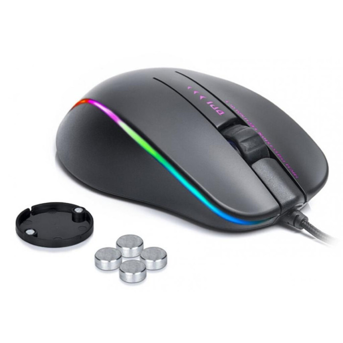 Мишка REAL-EL RM-747 USB Black (EL123200028)