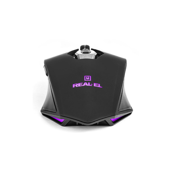 Мишка REAL-EL RM-525 USB Black (EL123200029)