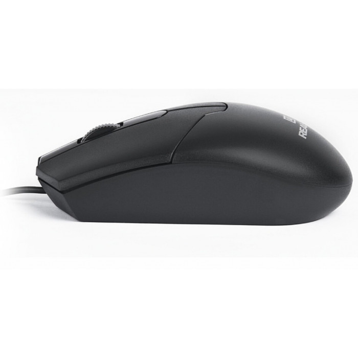 Мишка REAL-EL RM-208 USB Black (EL123200030)