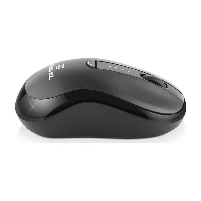 Мишка REAL-EL RM-450W Wireless/Bluetooth Black/Gray (EL123200046)