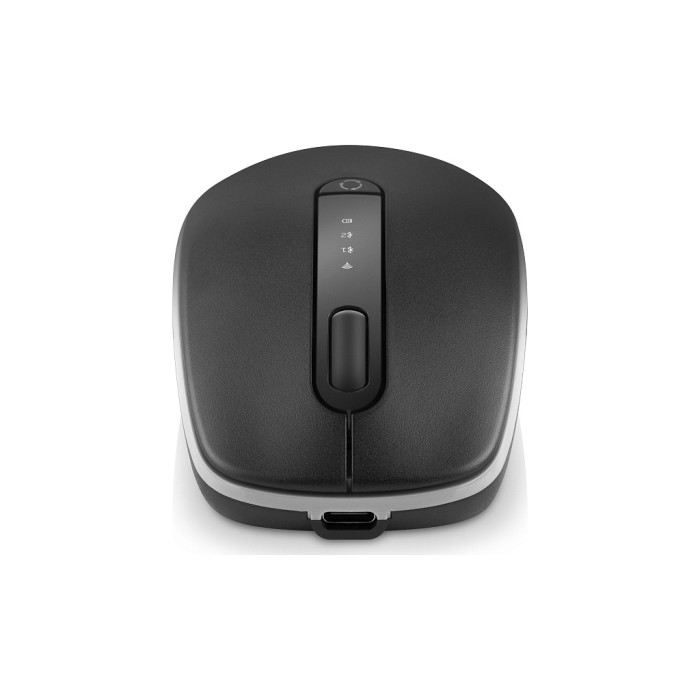 Мишка REAL-EL RM-455W Wireless/Bluetooth Black/Gray (EL123200047)