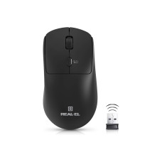 Мишка REAL-EL RM-317W Wireless Black (EL123200052)