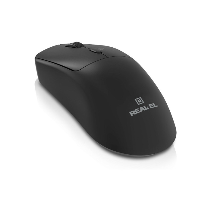Мишка REAL-EL RM-317W Wireless Black (EL123200052)