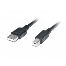 Кабель для принтера USB2.0 AM/BM 2.0m Pro black REAL-EL (EL123500026)