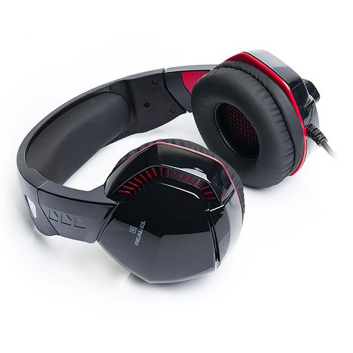Навушники REAL-EL GDX-7800 Black/Red (EL124100027)